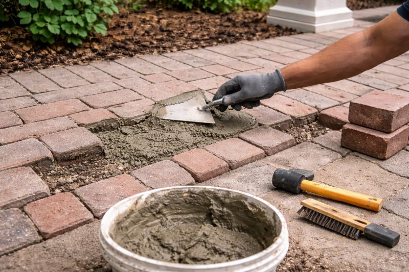 Brick Flatwork Repair in Washington, IL