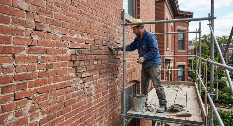 Brick Masonry Repair in Morton, IL