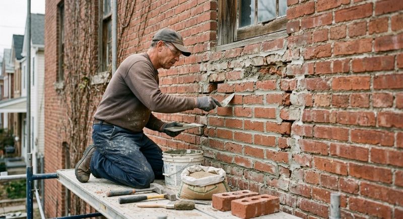 Brick Repair in Peoria County, IL