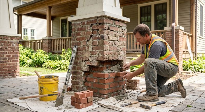 Brick Restoration in Chillicothe, IL