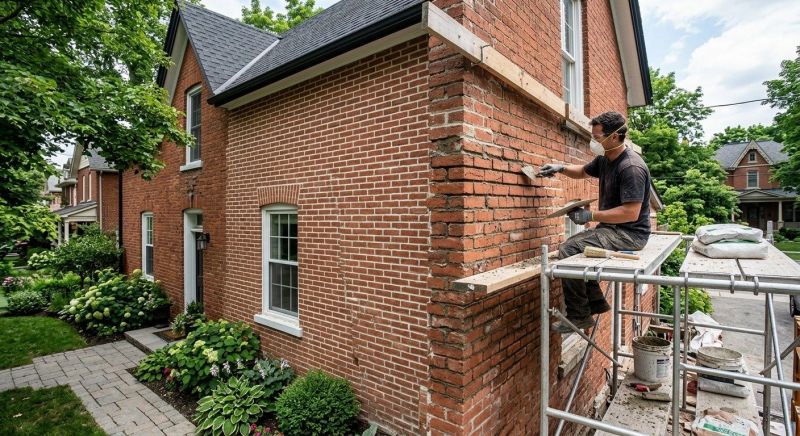 Brick Restoration in Peoria, IL