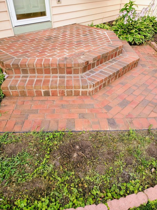 Brick Steps Repair in Peoria, IL