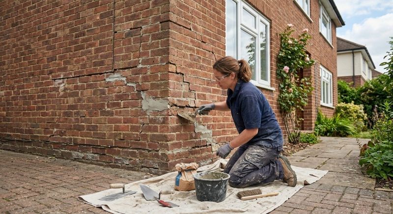 Brick Wall Repair in Canton, IL