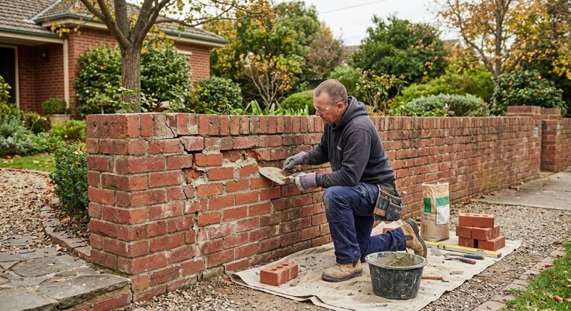 Brick Wall Repair in South Pekin, IL