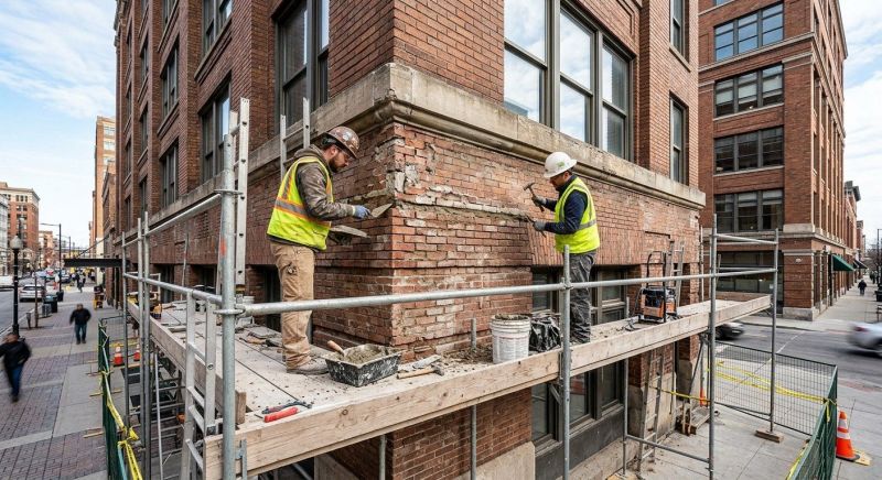 Commercial Masonry Repair in Peoria, IL