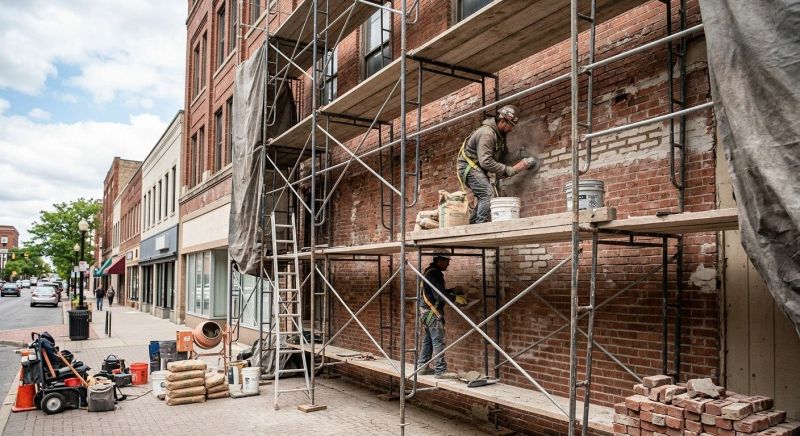 Commercial Masonry Repair in Metamora, IL