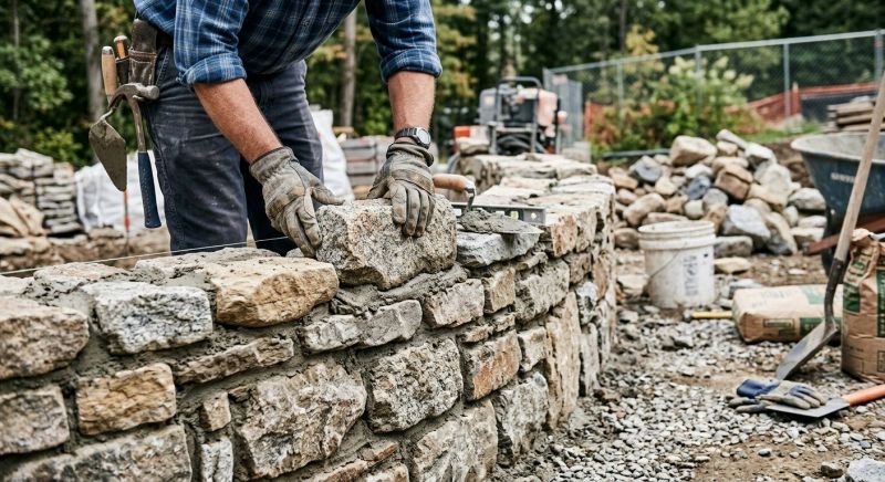 Commercial Stone Masonry in Pekin, IL