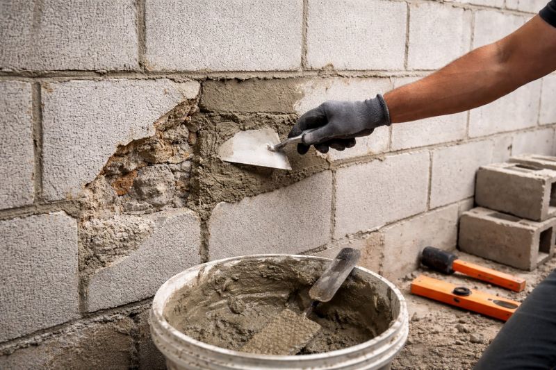 Concrete Block Repair in Washington, IL