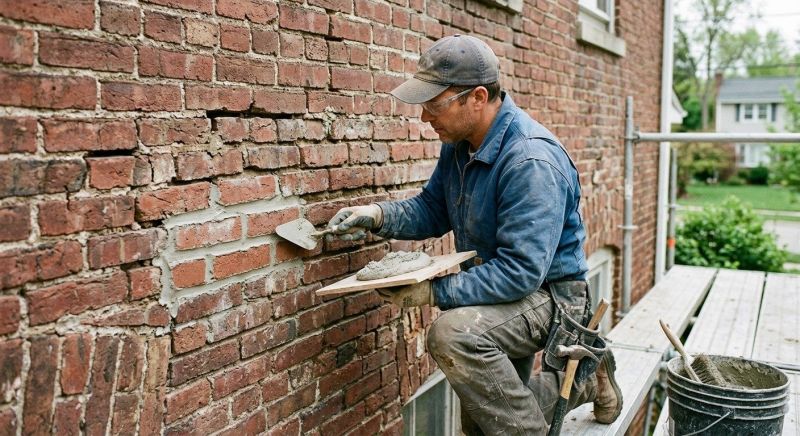 Masonry Repair in Tazewell County, IL