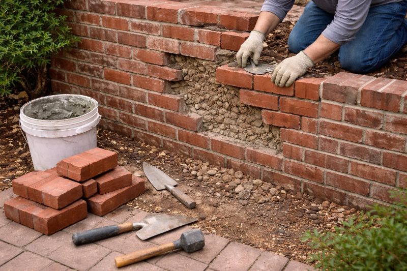 Masonry Wall Repair in Peoria, IL