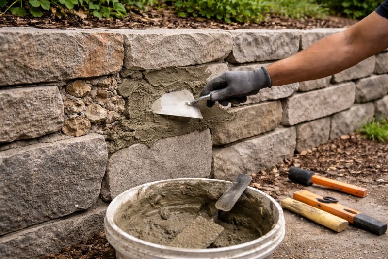Retaining Wall Repair in Canton, IL
