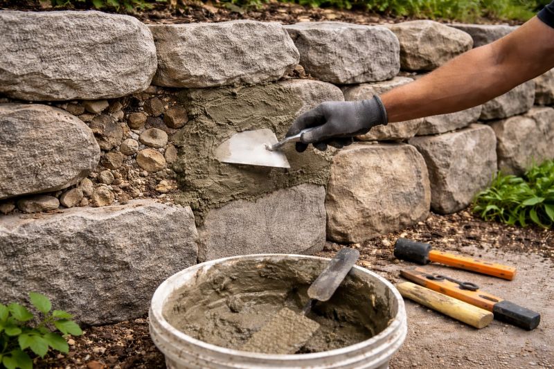 Retaining Wall Repair in Canton, IL