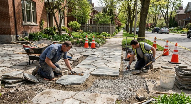 Stone Driveway Repair in Peoria, IL