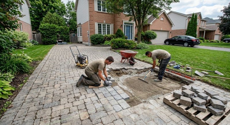 Stone Driveway Repair in Peoria, IL