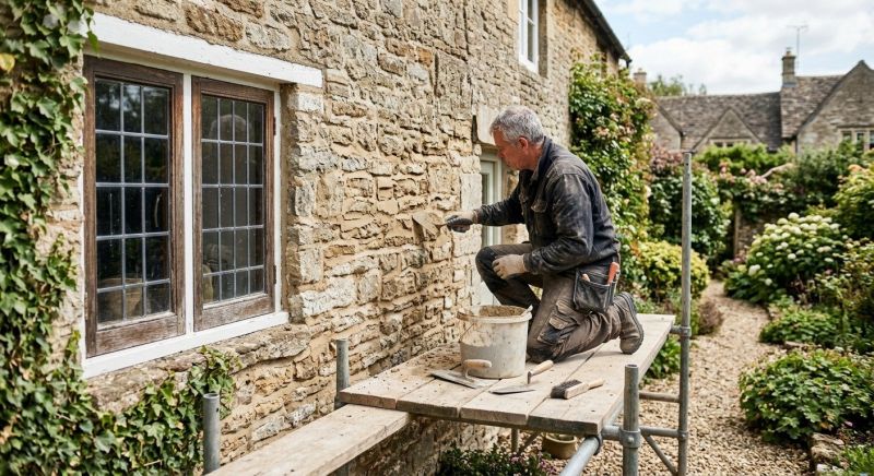 Stone Masonry Repair in Peoria, IL