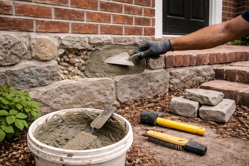 Stonework Repair in East Peoria, IL
