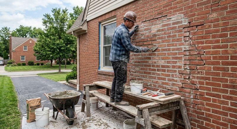 Stonework Repair in Peoria County, IL
